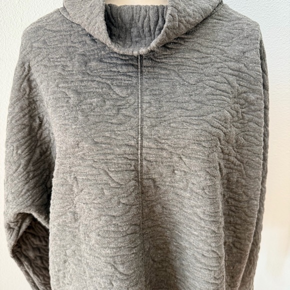 Zella Charcoal Cowl Neck Sweater - Picture 3 of 12